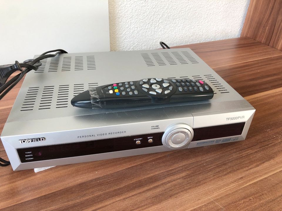 Topfield Receiver Video Recorder TF5000PVR in Waldleiningen