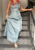 Brasilien Orquidia São Paulo Gr. XS/ S Maxi Ball Kleid lang blau Berlin - Mitte Vorschau