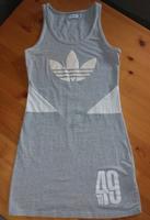 ADIDAS Shirt Kleid Gr. S hellgrau Sachsen-Anhalt - Halle Vorschau