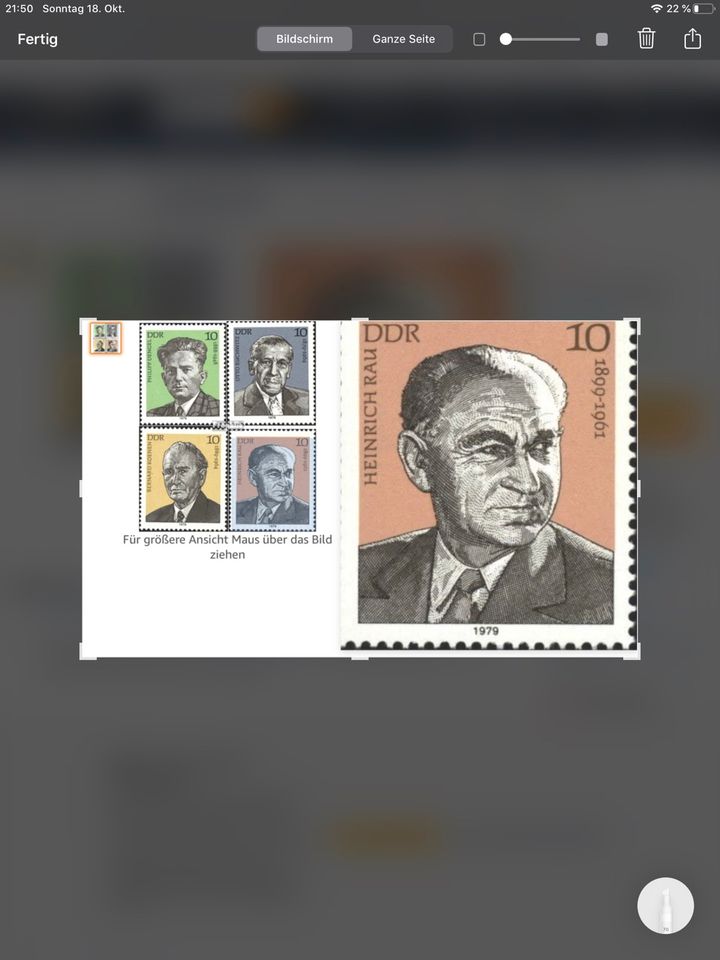 Briefmarken in Hoyerswerda