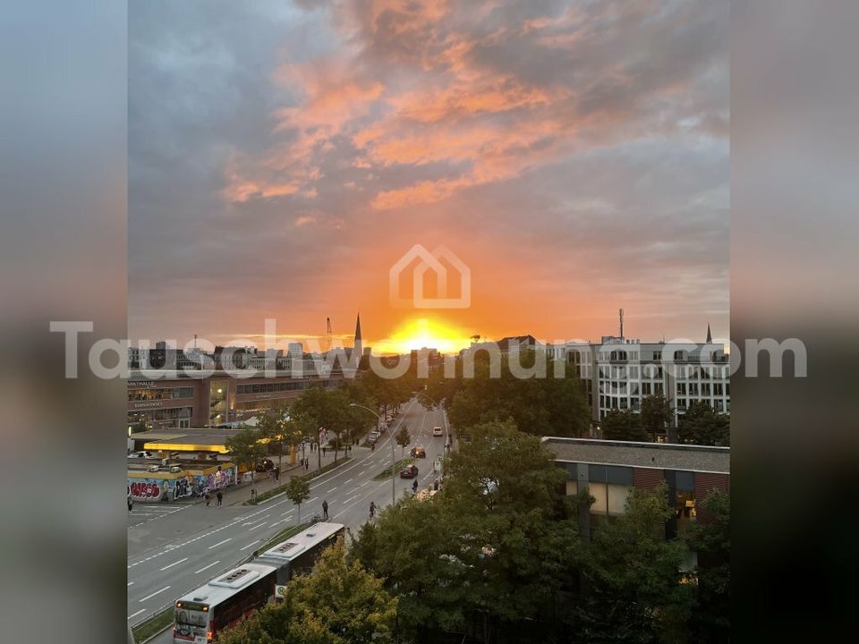 [TAUSCHWOHNUNG] Lichtdurchflutete 2ZKBB im Karoviertel in Hamburg