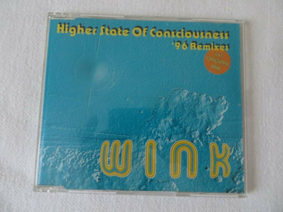 CD :WINK Higher State Of Consciousness ´96 Remixes in Welfesholz