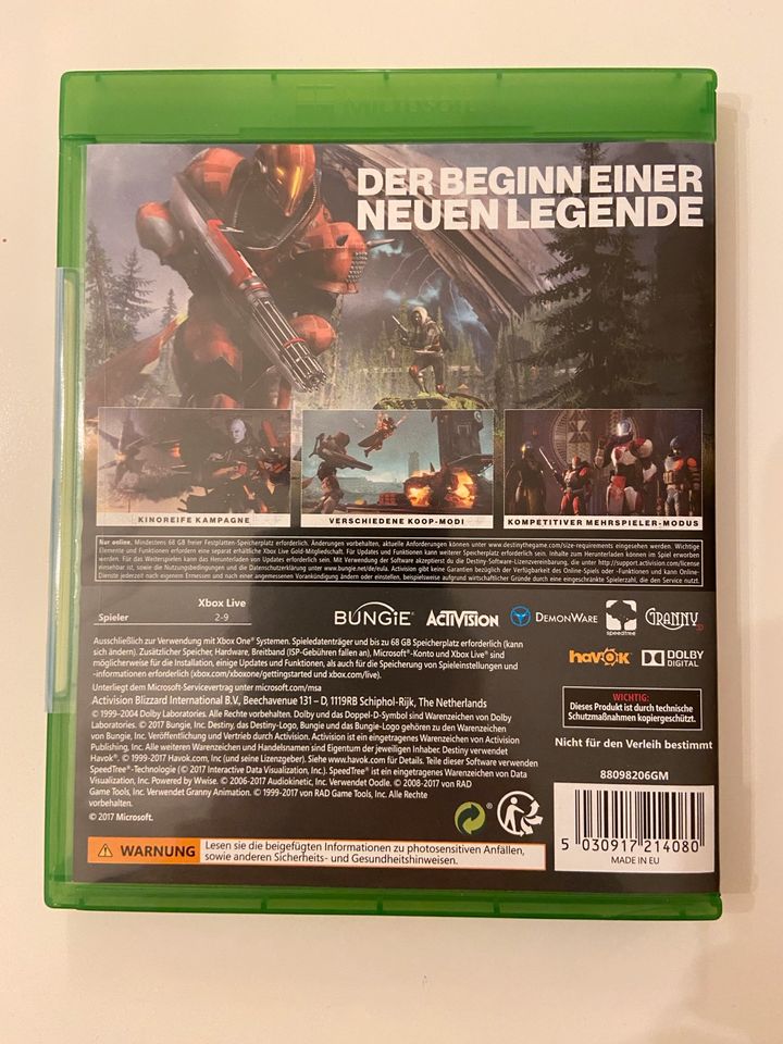 Destiny 2 Xbox in Kaisersesch