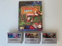 Super Nintendo SNES Donkey Kong Country 1-3 inkl. Spieleberater Herzogtum Lauenburg - Breitenfelde Vorschau