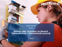 Meister oder Techniker im Bereich Elektrotechnik / Klimatechnik ( Baden-Württemberg - Wain Vorschau