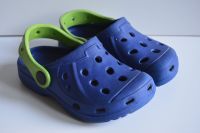 Kinderschuhe Gummi Gr. 25, blau grün, non-marking, Crocs Baden-Württemberg - Karlsruhe Vorschau