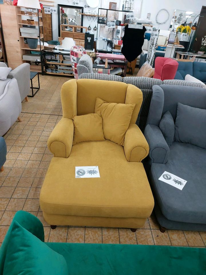 Sessel Relaxsessel Ohrensessel Bigsessel Polster Möbel UVP 1203€ in Herbstein