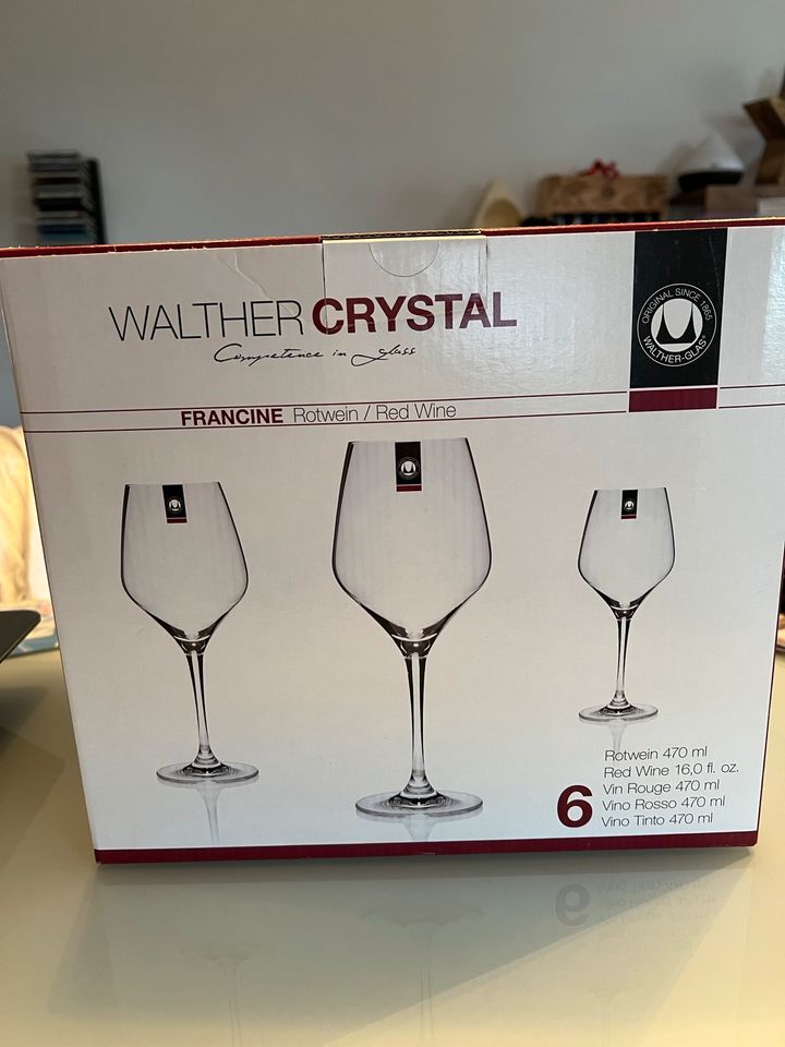 Hochwertige Weingläser (Rotwein) von Inn Crystal in Sachsen - Haselbachtal  | eBay Kleinanzeigen ist jetzt Kleinanzeigen