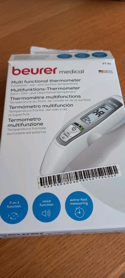 Beurer Medical Multi functional Thermometer in Apen