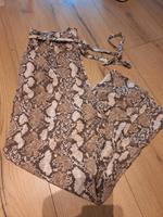 H&M ❤️ Schöne Schlupfhose Gürtel Schlangenmuster beige Gr.42 Nordrhein-Westfalen - Tönisvorst Vorschau