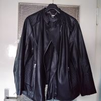 Damen Bikerjacke Lederimitat schwarz, Größe 54 von C&A Essen-West - Frohnhausen Vorschau