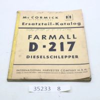 FARMALL D-217 DIESELSCHLEPPER ERSATZTEIL-KATALOG Baden-Württemberg - Haigerloch Vorschau