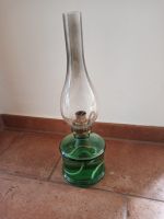 Vintage Öllampe Petroleum grünes Glas aus Italien Niedersachsen - Bad Salzdetfurth Vorschau