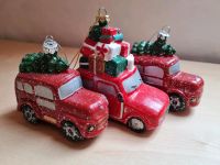 NEU 3 Weihnachtskugeln rotes Auto Tannenbaum Geschenk bruchsicher Nordrhein-Westfalen - Heinsberg Vorschau