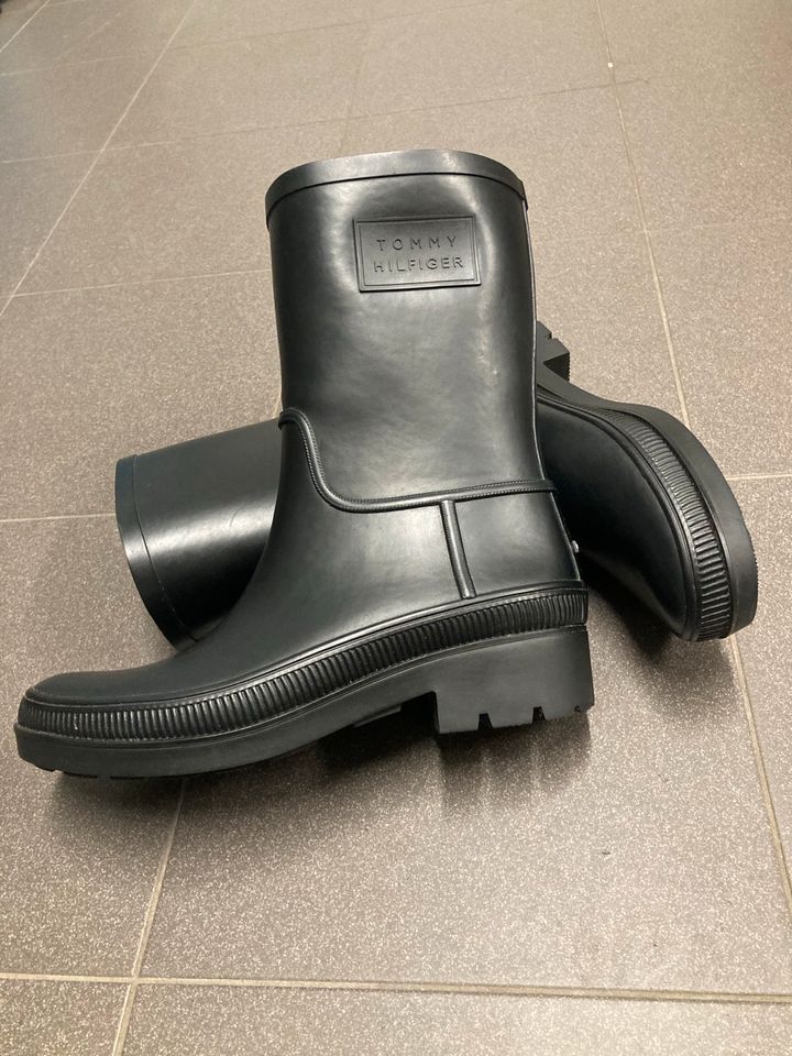 Tommy Hilfiger Men’s Rainboot Gummistiefel black Gr.43 in Brandenburg an der Havel