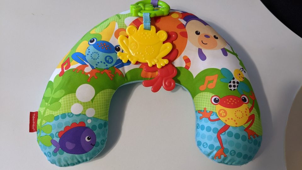 Fisher Price Rainforest Spielkissen Bauchlage Babys neuwertig in Pansdorf