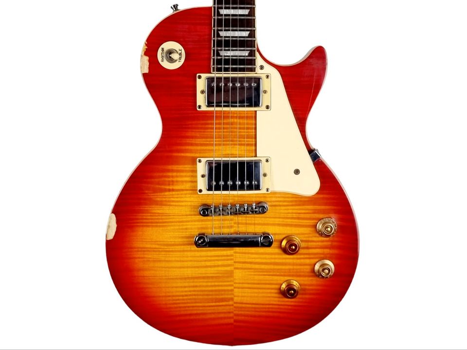 Gibson Epiphone Les Paul Standard Model Cherryburst Made in Korea in Linsengericht