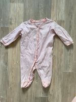 Hansnatur Hans Natur Pyjama Strampler rosa streifen Baby 74 80 Schleswig-Holstein - Bad Segeberg Vorschau