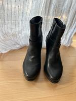 Stiefeletten Leder schwarz Gr. 38 Venturini Bonn - Hardtberg Vorschau