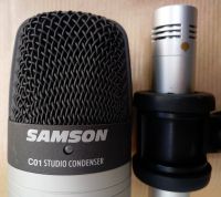 2x SAMSON C01 C02 MIKROS MIKROFON MIKES MICROPHONE STUDIO Nordrhein-Westfalen - Olfen Vorschau