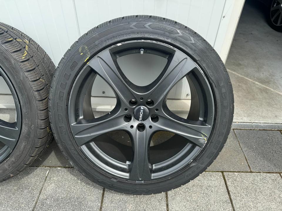 Alufelgen Ronal R20 9,5J Winterreifen Rotalla 275 40, BMW X5 X6 in Hemmingen