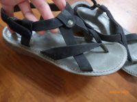 KICKERS - Schuhe Sandalen Zehentrenner Leder schwarz Gr. 38 Baden-Württemberg - Ehrenkirchen Vorschau