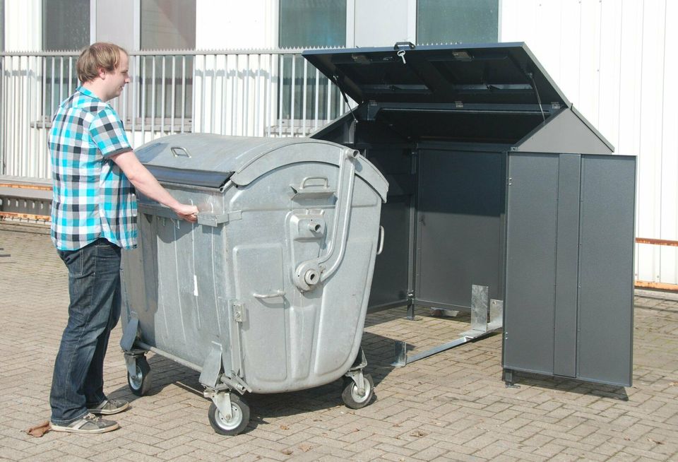 Mülltonnen-Verkleidung Seco für 1100 Liter Müllcontainer in  Nordrhein-Westfalen - Warstein | eBay Kleinanzeigen ist jetzt Kleinanzeigen