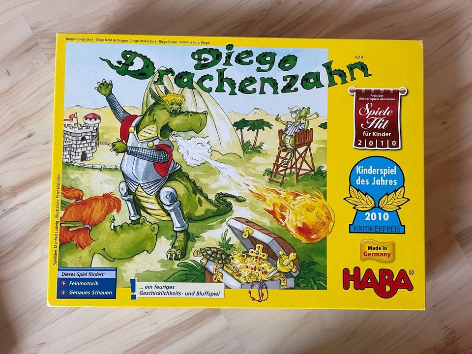 HABA Spiel Diego Drachenzahn 5-99 Jahre in Süderbrarup