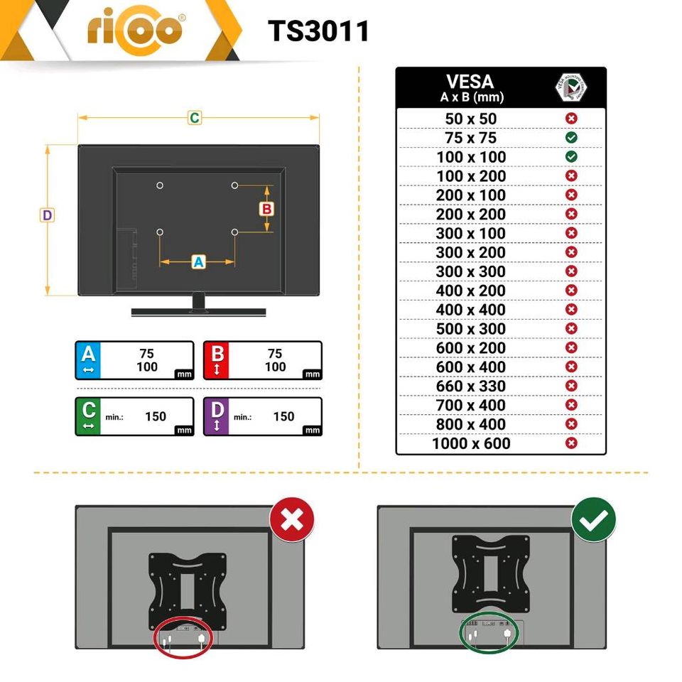 Tischhalterung für TV/Monitor vollbeweglich bis 32", gebraucht in Itzehoe