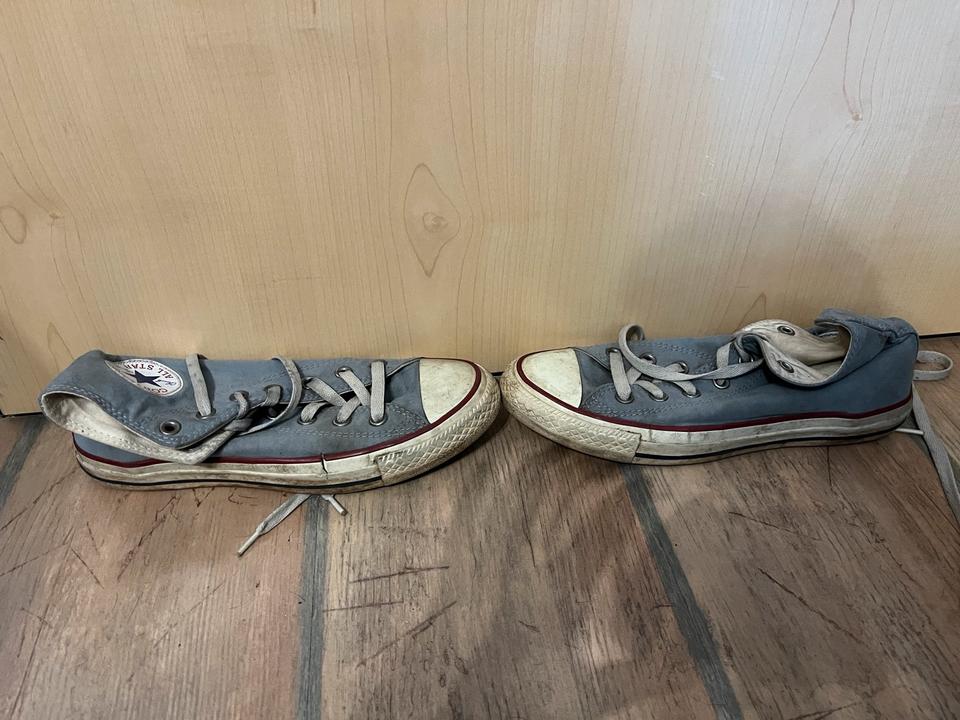 Chucks Converse AllStar UK 5,5/EU 38Gebraucht blau-grau in Nordwalde