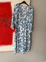 H&M Sommerkieid 38 blau/weiss Baumwolle Nordrhein-Westfalen - Heiligenhaus Vorschau