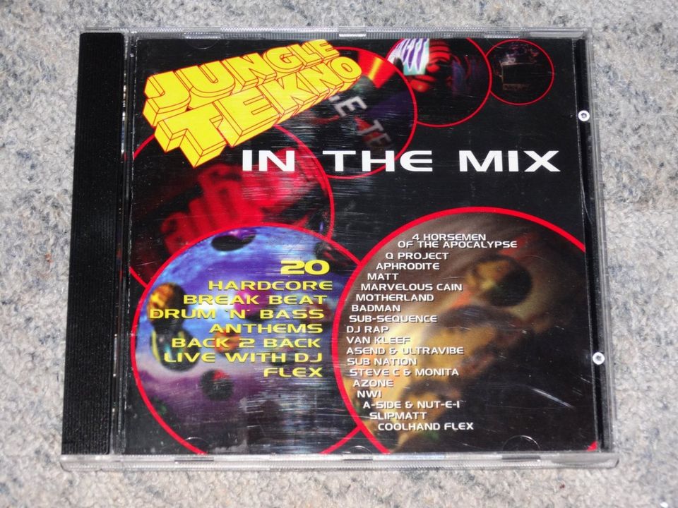 CD Jungle Tekno - In The Mix 1995 CD TOT 28 Drum 'N' Bass Jungle in Wahrenholz