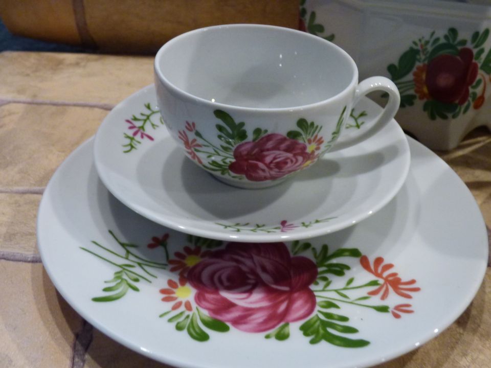 Kronester Ostfriesenrose Ostfriesische Rose Teetasse usw in Varel