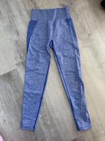 Gymshark Set, Leggings und Sport BH in Größe S und der Farbe blau Brandenburg - Nauen Vorschau