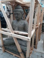 Buddha sitzend 100cm aus grünem Lavastein Budda Thailand Asien Nordrhein-Westfalen - Kalkar Vorschau