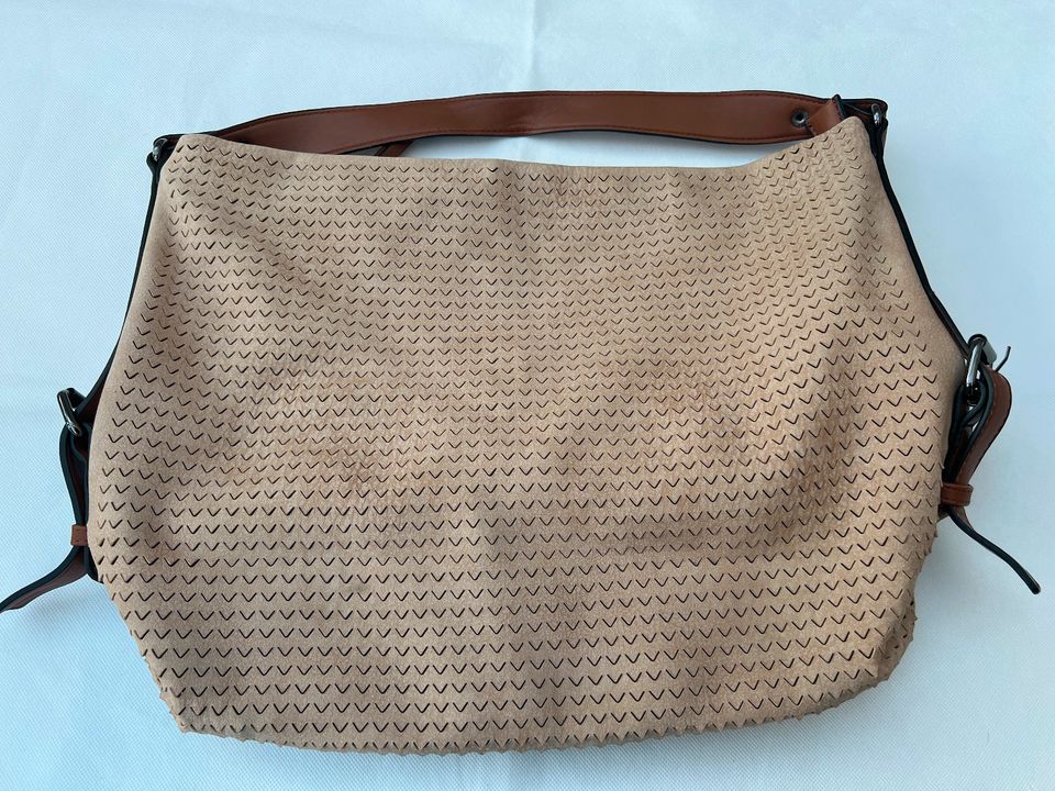 Shopper Tasche Handtasche Beutel Graceland beige in Leipzig