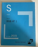 Alpmann Schmidt Skript BGB AT 1 Bielefeld - Bielefeld (Innenstadt) Vorschau