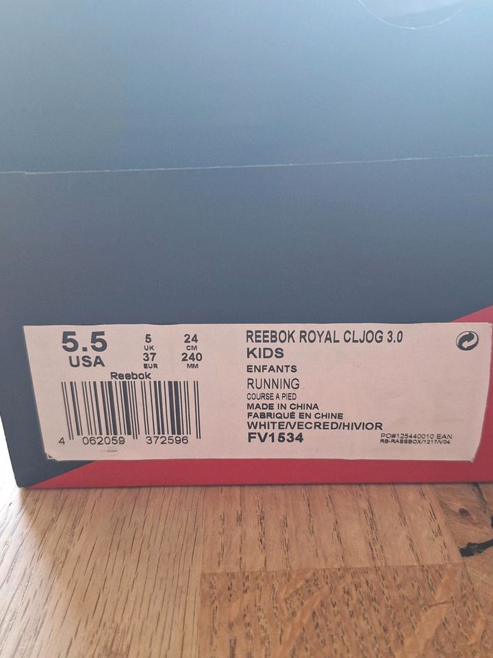 Reebok Sneaker neu OVP weiß Gr.37 versandkostenfrei in Edemissen