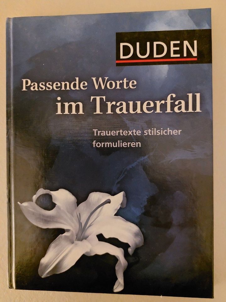 Passenden Worte im Trauerfall in Weinstadt