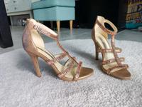 Buffalo 36 Sandalette High heels rose rosegold pumps metallic Bayern - Rednitzhembach Vorschau