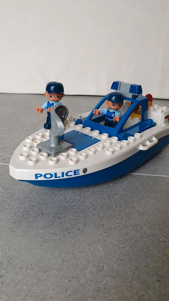 4861 Lego Duplo Polizeiboot mit Dieb in Pulheim