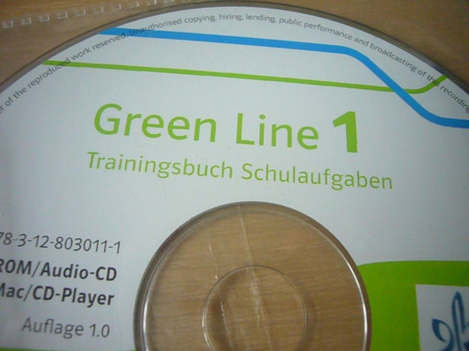 gebrauchte Green Line 1 - CD-ROM und Audio CD - für PC und Mac in Walderbach