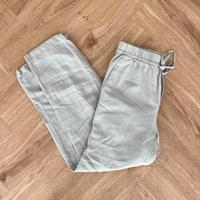 H&M Hose Stoffhose Leinenhose Leinen beige grün XS 34 Niedersachsen - Oldenburg Vorschau