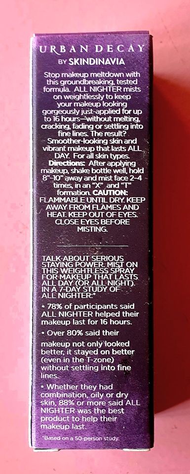 URBAN DECAY all nighter All Nighter Make-up Fixierspray 15ml in Fulda