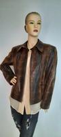 wNEU schöne JOY LEDERJACKE XL 42 braun Kroko Bayern - Vaterstetten Vorschau