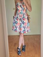 H&M Sommerkleid S – trägerlos & floral Brandenburg - Hoppegarten Vorschau