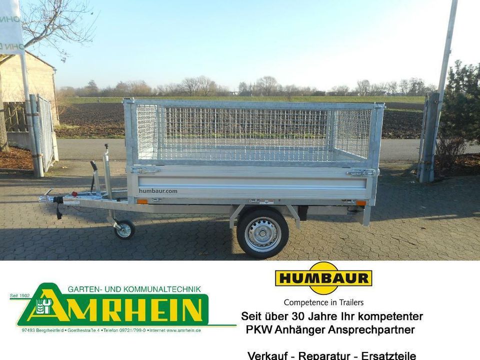 Humbaur HU 132314 1300 kg gebremst PKW Anhänger mit LAUBGITTER in Bayern -  Bergrheinfeld | Gebrauchte Auto-Anhänger kaufen | eBay Kleinanzeigen ist  jetzt Kleinanzeigen