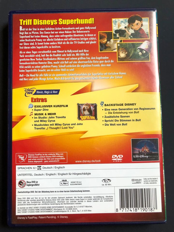 DVD Bolt, Versand 1,80€ in Usingen