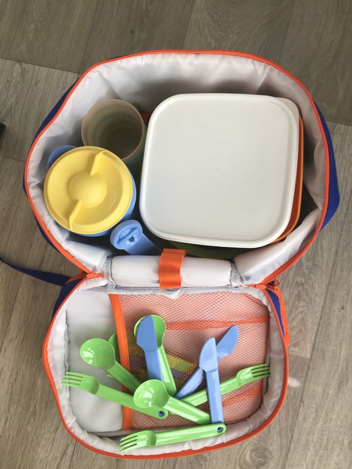 Picknick Tasche Rucksack Tupperware in Siershahn