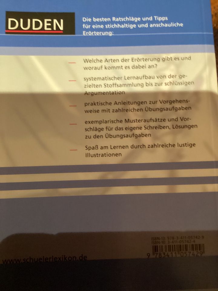 Duden Aufsatz/ Erörterung 7. bis 10. Klasse NEU in Siershahn